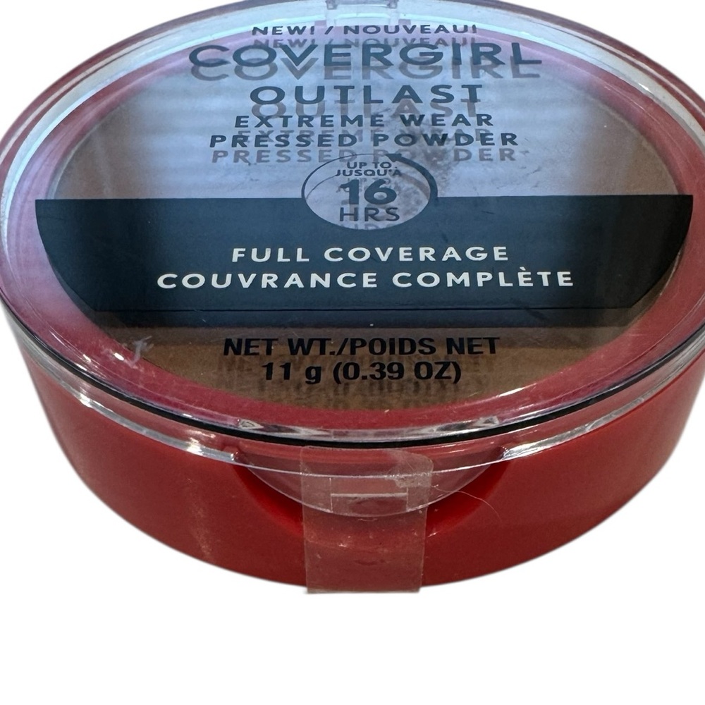 COVERGIRL Outlast Extreme Wear Full Coverage Presser Powder Soft Sable 875 NEW - Picture 4 of 7